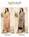 Az 1331 A  And B By Alzohaib Cotton Dupatta Pakistani Suits Wholesale Market In Surat
